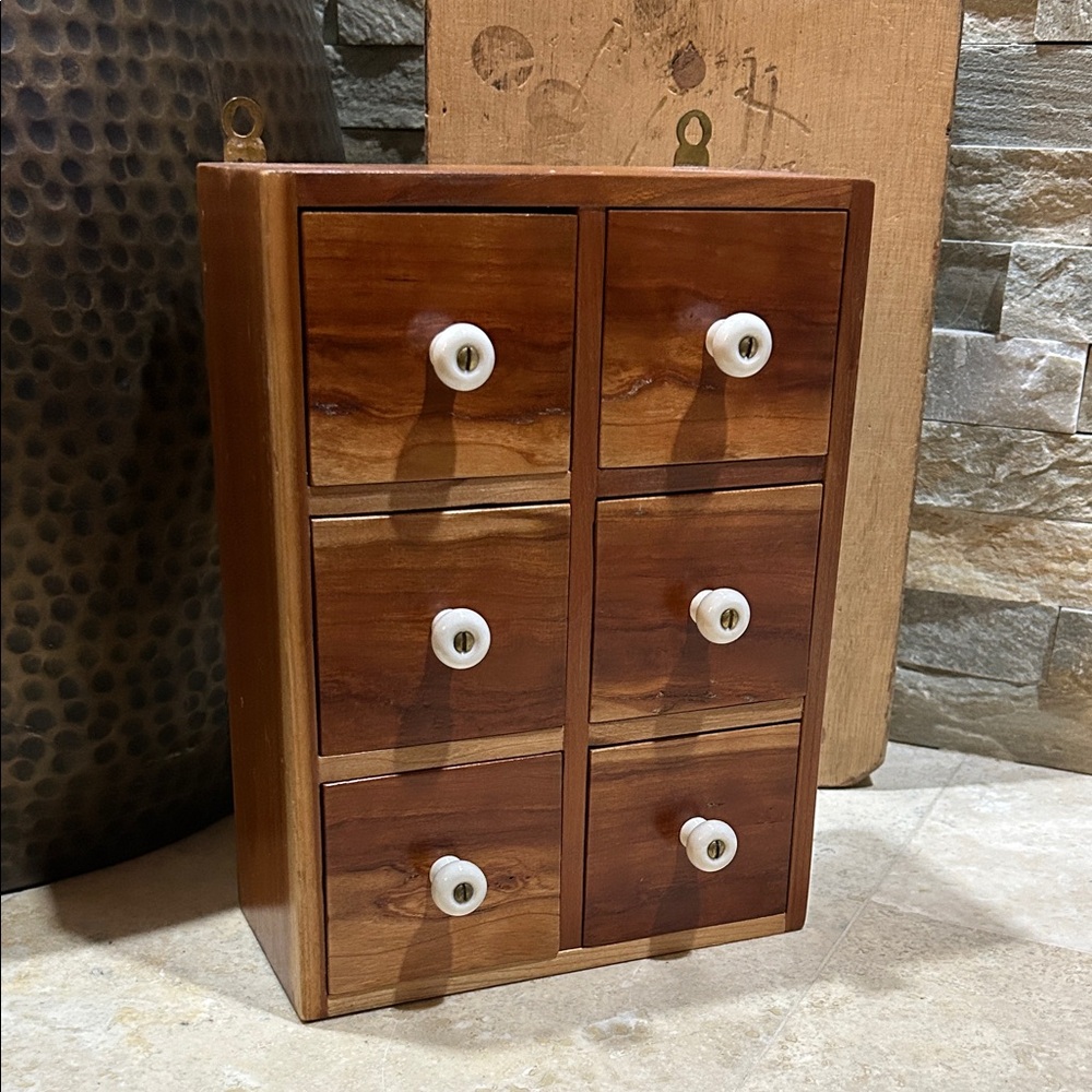 vintage mahogany apothecary wall cabinet